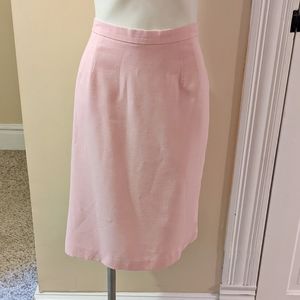 Vintage Michelle pale pink skirt union made size small